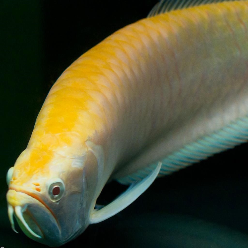 Nis Red eye white seed yellow silver Arowana